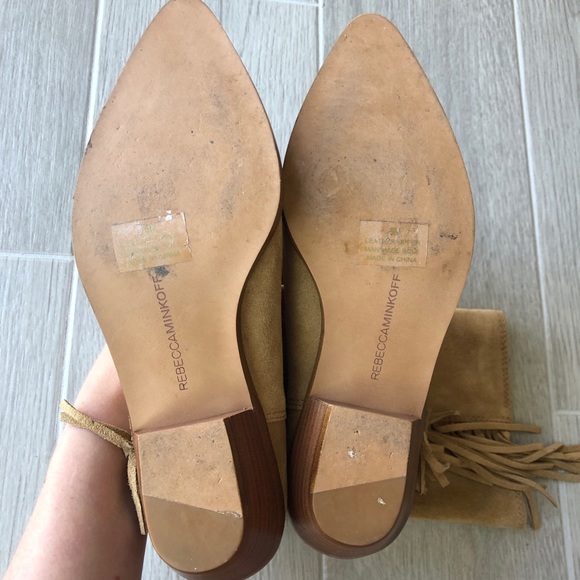 Rebecca Minkoff Krissa fringe western booties - Picture 7 of 8